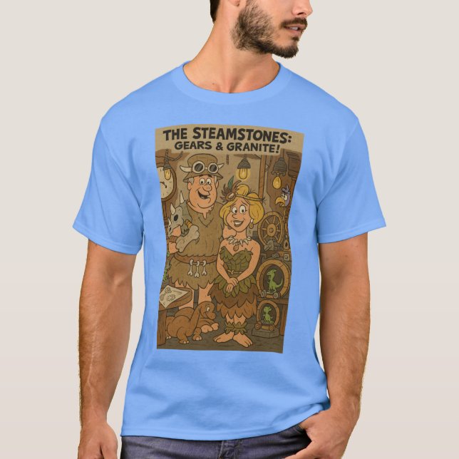 T-shirt Le petit ami des Steamstones (Devant)