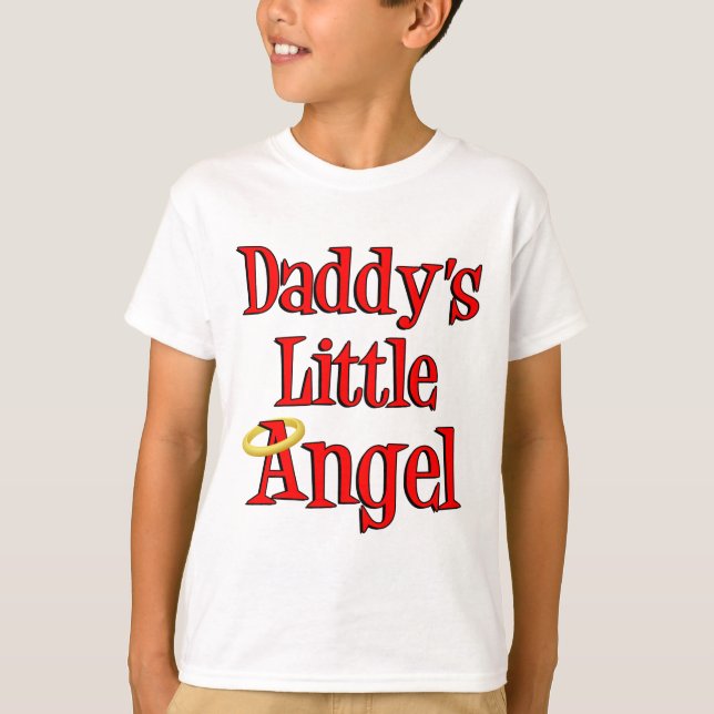 T-shirt Le petit ange de papa (Devant)