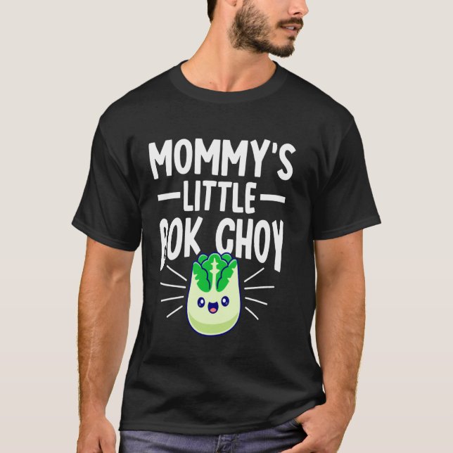 T-shirt Le petit bok choy de Maman (Devant)