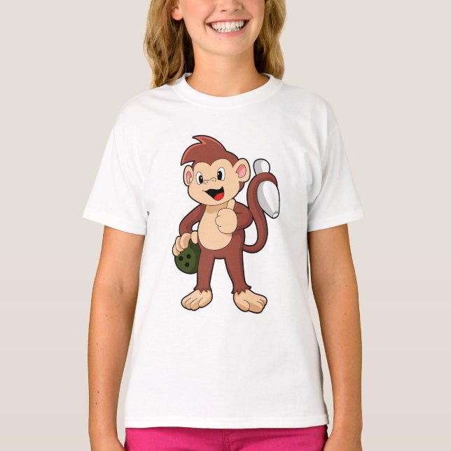 T-shirt Le Petit Bowling (Devant)