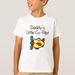 T-shirt Le petit co-pilote du papa