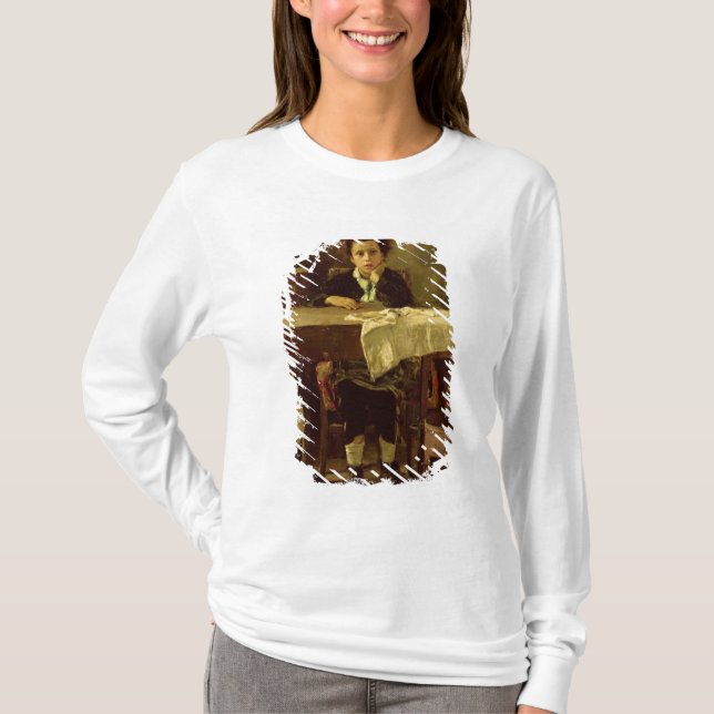 T-shirt Le petit écolier, ou le pauvre écolier (Devant)