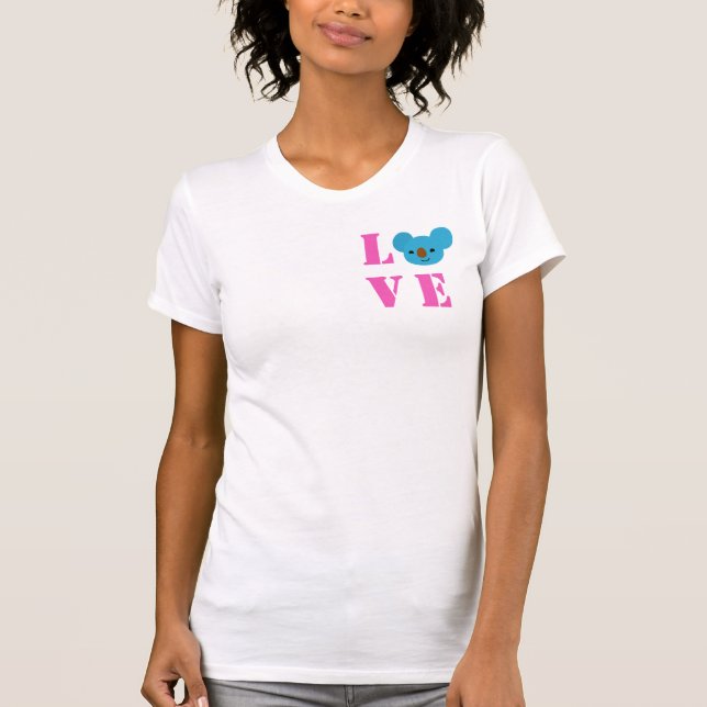 T-shirt Le petit logo de Qkids Teacher Shirt Koby Love (Devant)