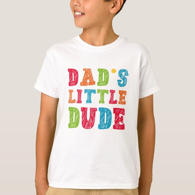 T-shirt Le petit mec de papa (Devant)