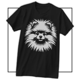 T-shirt Le Petit MVP : Style de Maillot Pop Art Pomeranian