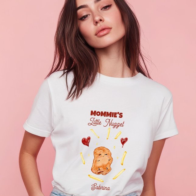 T-shirt Le petit nugget de maman (Créateur téléchargé)