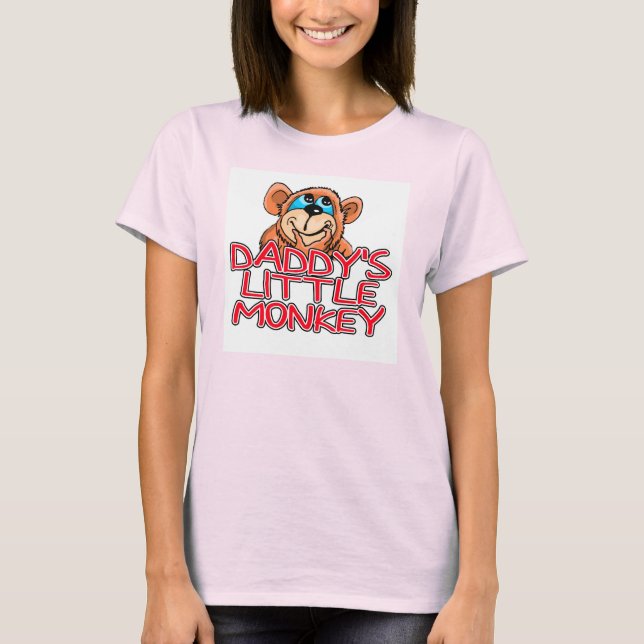 T-shirt Le petit singe de papa (Devant)