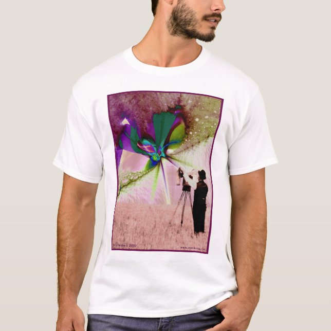 T-shirt Le photographe (Devant)