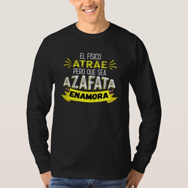 T-shirt Le Physique Attire Mais Le Faisant Serveuse de Bor (Devant)