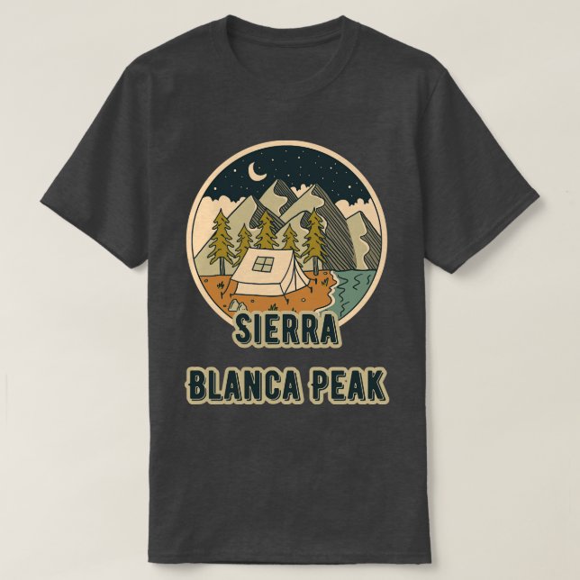 T-shirt Le pic Sierra Blanca (Design devant)