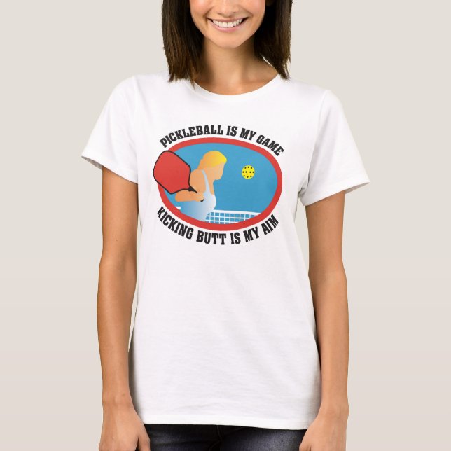 T-SHIRT LE PICKLEBALL EST MON JEU (Devant)
