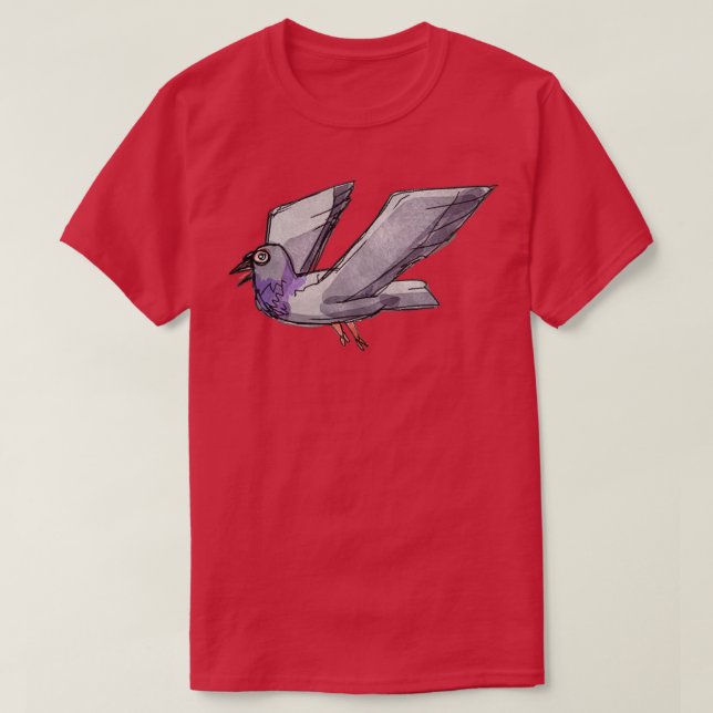 T-shirt Le Pidgeon (Design devant)
