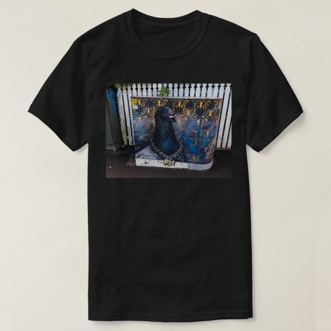 T-shirt Le Pigeon de Ponsonby 1 (Design devant)