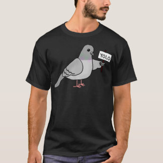 T-shirt Le pigeon jaune