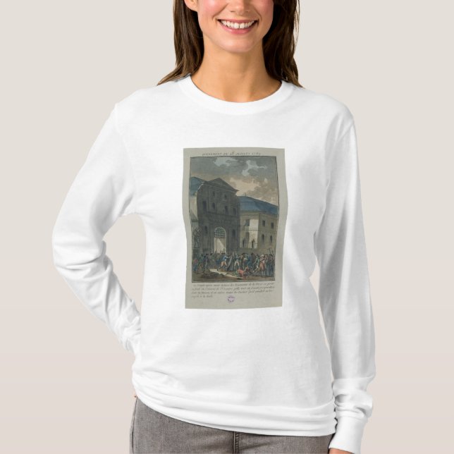 T-shirt Le pillage du couvent de Saint-Lazare (Devant)