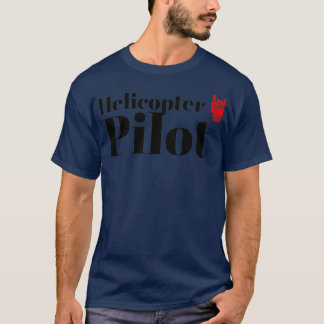 T-shirt Le pilote d'hélicoptère