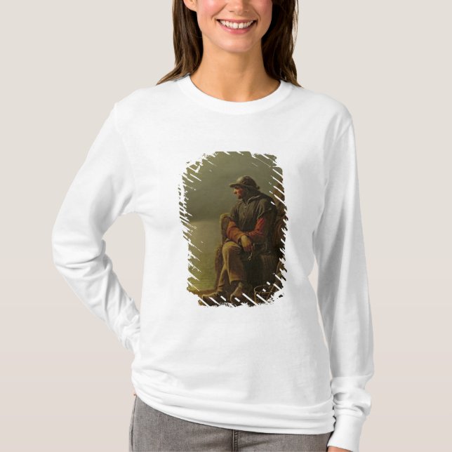 T-shirt Le pilote exerce la surveillance, 1851 (Devant)