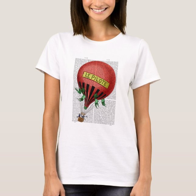 T-shirt Le Pilote Hot Air Balloon 2 (Devant)