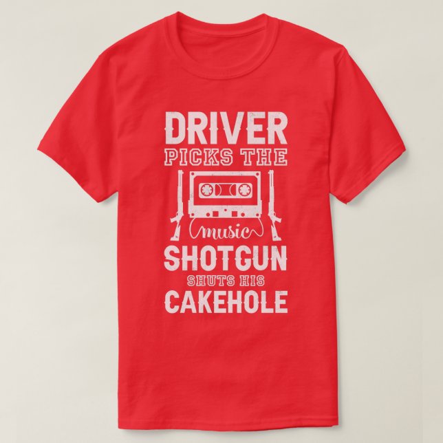 T-shirt Le Pilote Prend La Musique 1 (Design devant)