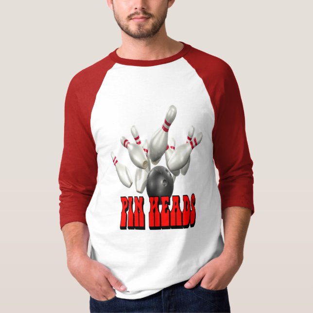 T-shirt Le Pin dirige le bowling (Devant)