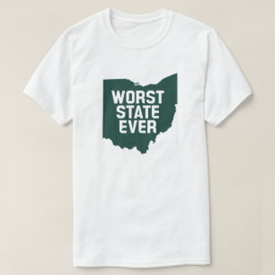 T-shirt Le pire État jamais connu (Ohio)