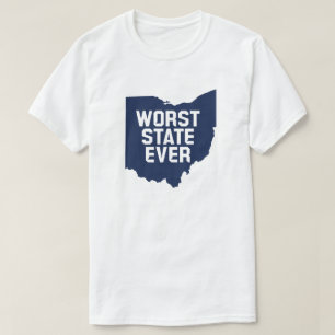 T-shirt Le pire État jamais connu (Ohio)