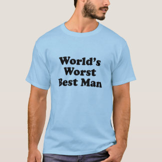 T-shirt Le pire homme du monde
