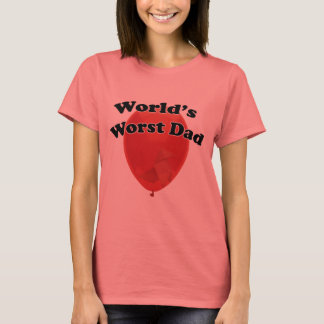 T-shirt Le pire papa du monde
