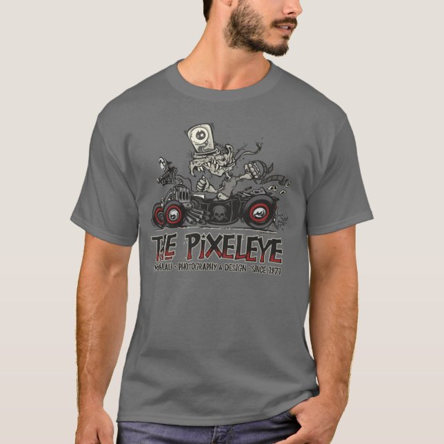T-shirt Le Pixeleye - monstre VI (Devant)