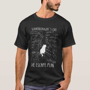 T-shirt Le Plan d'Évasion de Chat de Schrödinger Théière d