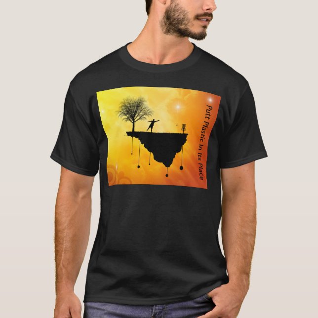 T-shirt Le Plastique À La Place (Devant)