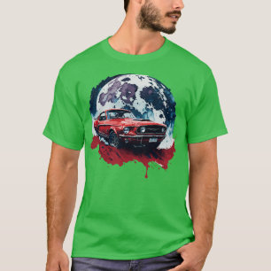 T-shirt Le plateau rouge de Mustang