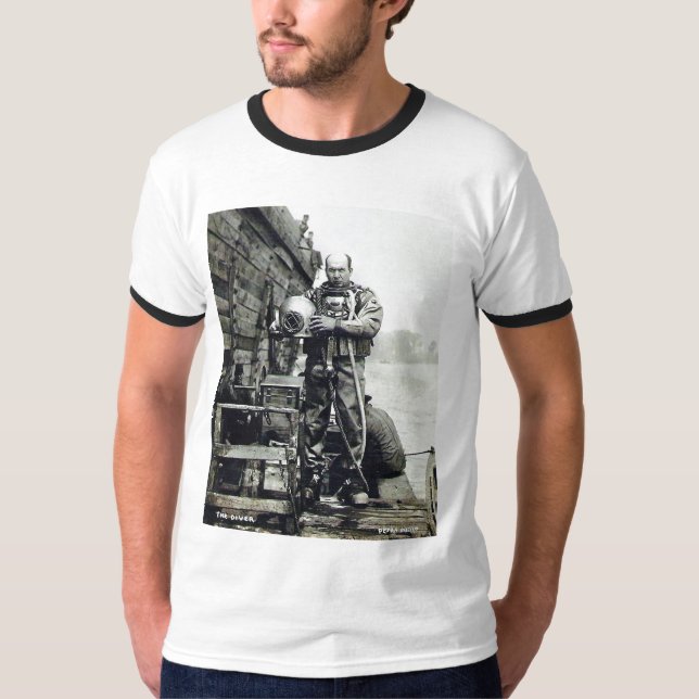 T-shirt Le plongeur (Devant)
