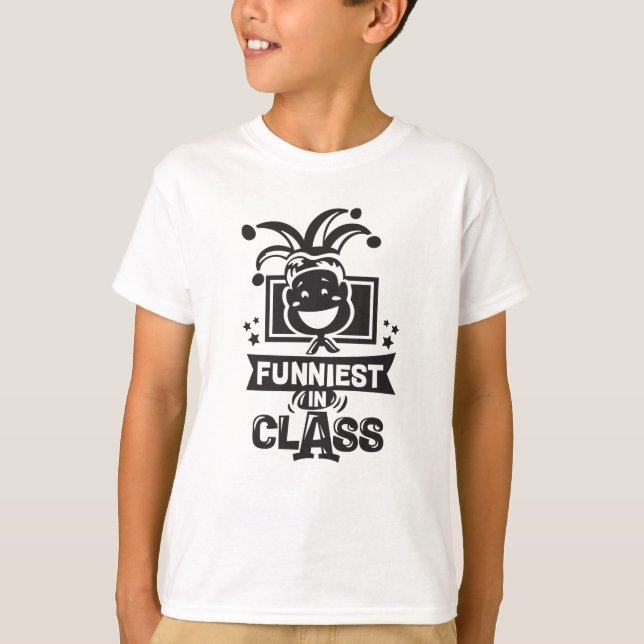 T-shirt Le Plus Amusant Des Enfants De Classe Qui Dit (Devant)