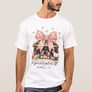 T-shirt Le plus beau cadeau de tous Nativité Jésus Chrétie
