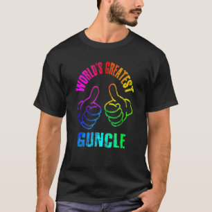 T-shirt Le plus grand cercle de couleurs arc-en-ciel du mo
