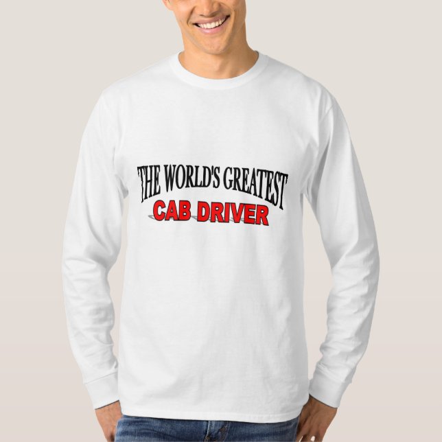 T-shirt Le plus grand chauffeur de taxi du monde (Devant)