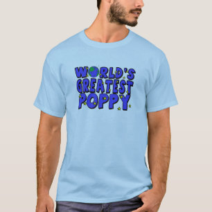 T-shirt Le plus grand coquelicot du monde