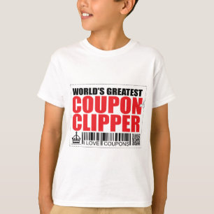 T-shirt Le plus grand coupeur de coupons-primes du monde