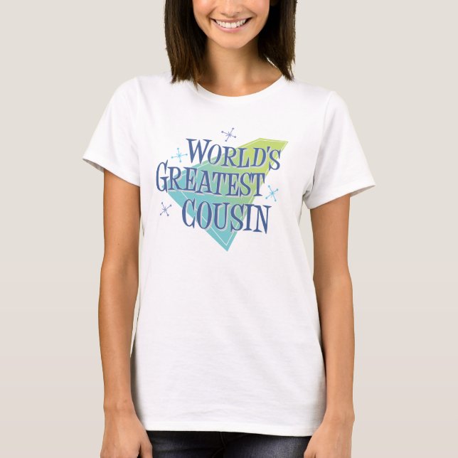 T-shirt Le plus grand cousin du monde (Devant)