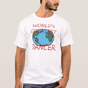 T-shirt le plus grand danseur des mondes