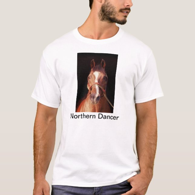 T-shirt Le plus grand étalon du monde du nord de danseur… (Devant)