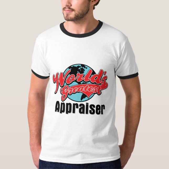 T-shirt Le plus grand évaluateur du monde (Devant)