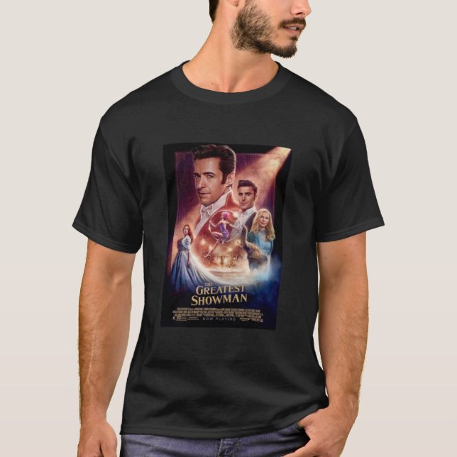 T-shirt Le plus grand    film ShowmanClassic (Devant)