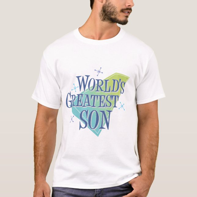T-shirt Le plus grand fils du monde (Devant)