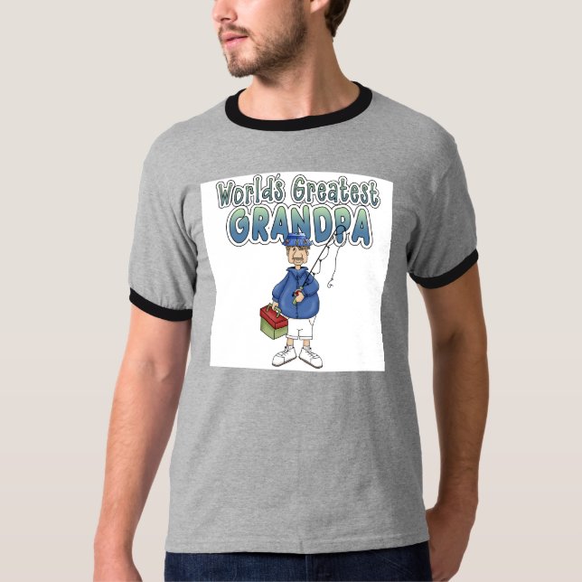 T-shirt Le plus grand grand-papa du monde (Devant)