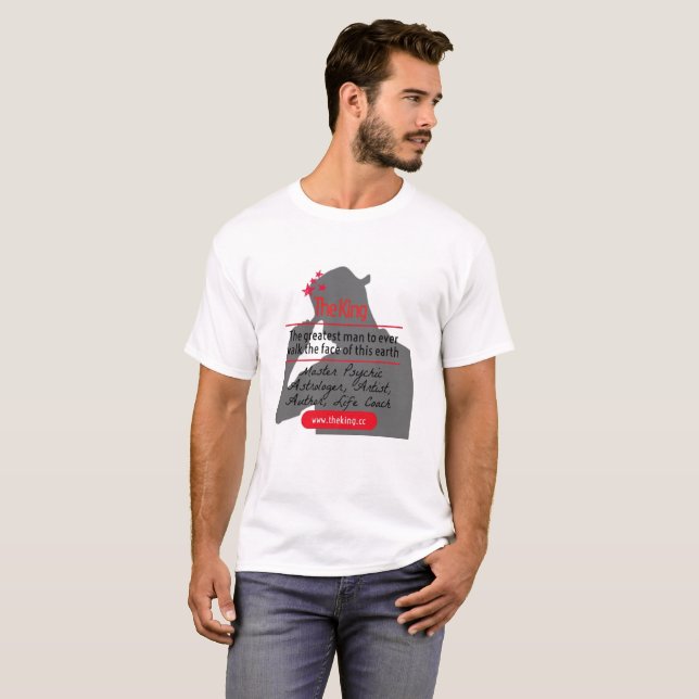 T-shirt Le plus grand homme (Devant entier)