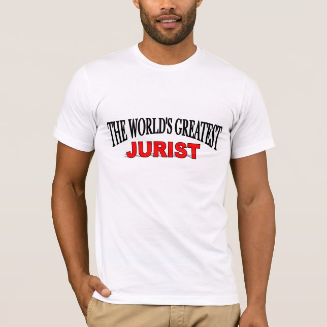 T-shirt Le plus grand juriste du monde (Devant)