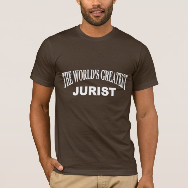 T-shirt Le plus grand juriste du monde (Devant)