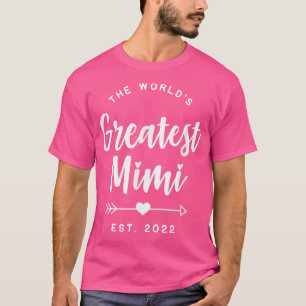 T-shirt Le plus grand Mimi Est du monde